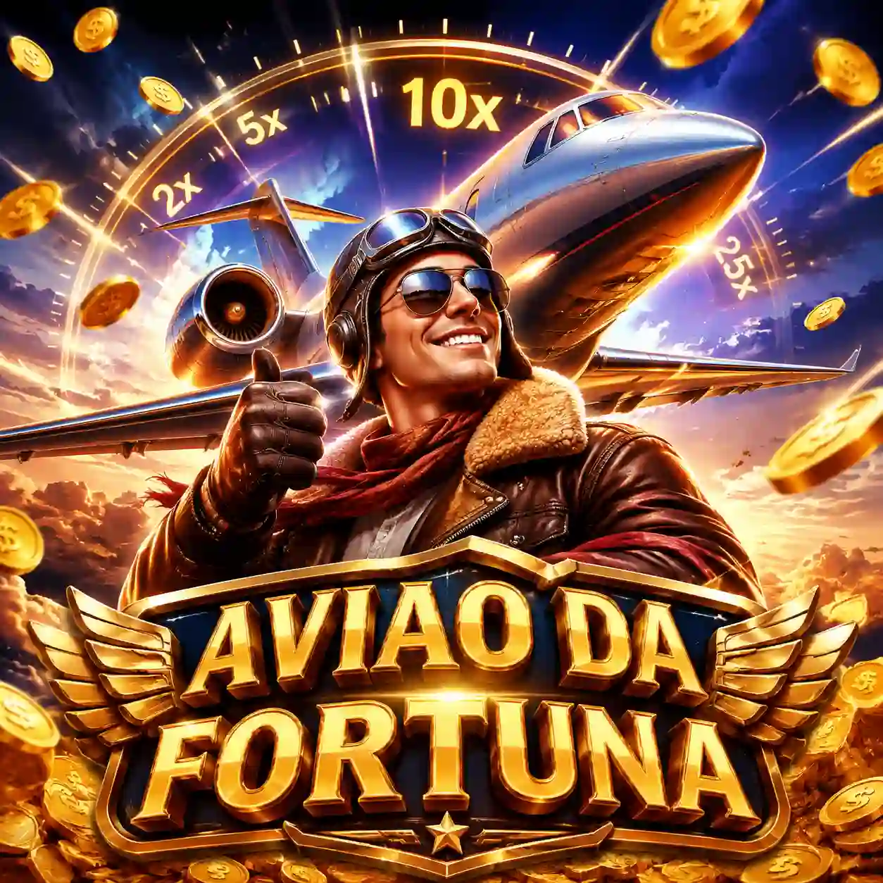 Jato decolando no jogo JetX
