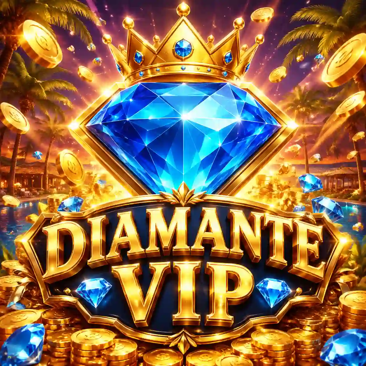 Mesa VIP de blackjack exclusiva com fichas e iluminação editorial